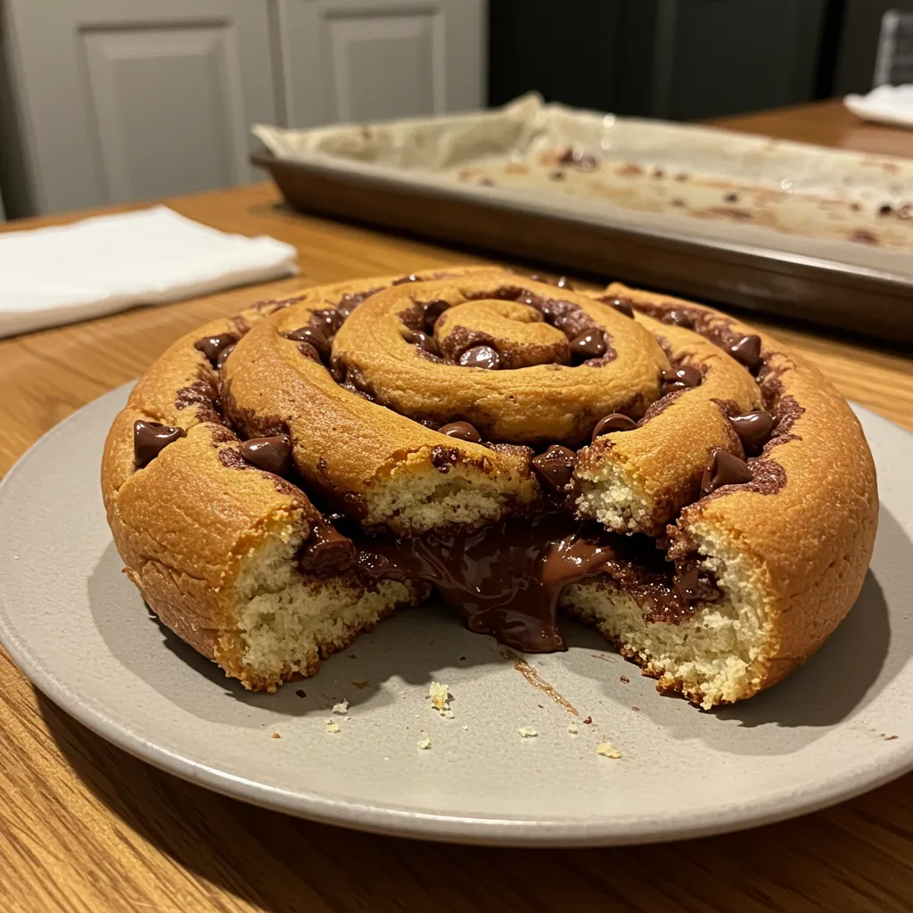 Chocolate Chip Cookie Rolls: Ultimate Sweet Roll Cookie Fusion - tertiary view
